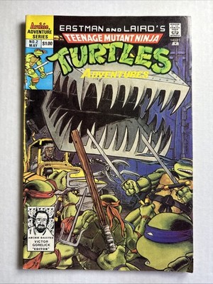 Teenage Mutant Ninja Turtles Adventures #2 Archie comic 1989 G