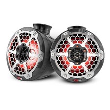 DS18 CFPS8 8" Marine Tower Speakers with RGB LED Lights Pair