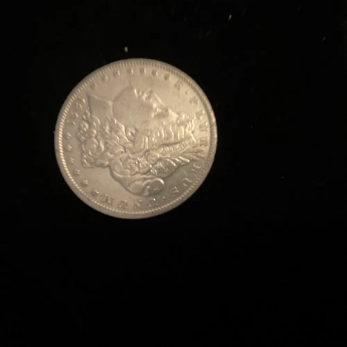 1891 Morgan Silver Dollar Coin $1 US Circulated 0.9 Fineness Silver Uncertified