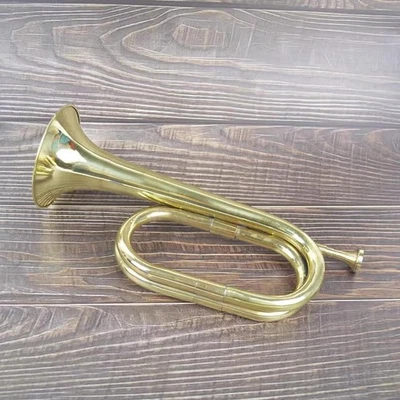 Trompette, Clairon, Instrument En Cuivre, Trompette de Cavalerie, Instrument de - Photo 1/4