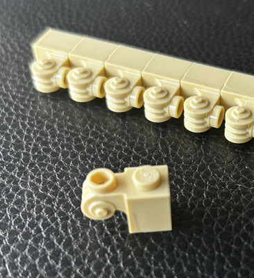 10 x LEGO Tan beige 1x1 Stuck Brick 20310 Ornament Stein Modified NEUWARE