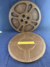 METAL GOLDBERG 1200" 16MM 12" FILM REEL WITH CANISTER