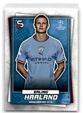 2022-23 Topps UEFA Club Competitions Superstars - Erling Haaland