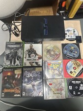 11 Games Sony PlayStation 2 PS2 SCPH-39001 Fat Model Console Bundle TESTED