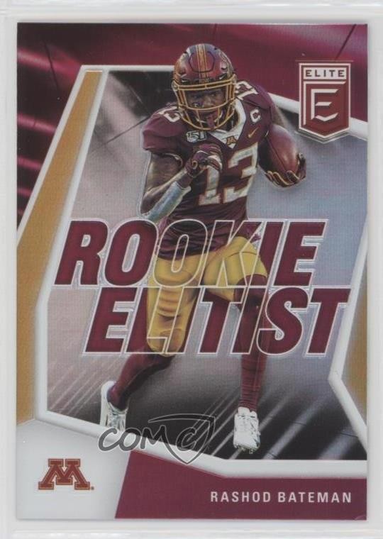 2021 Panini Donruss Elite Rookie Elitist Rashod Bateman #RE15 RC 0bt4