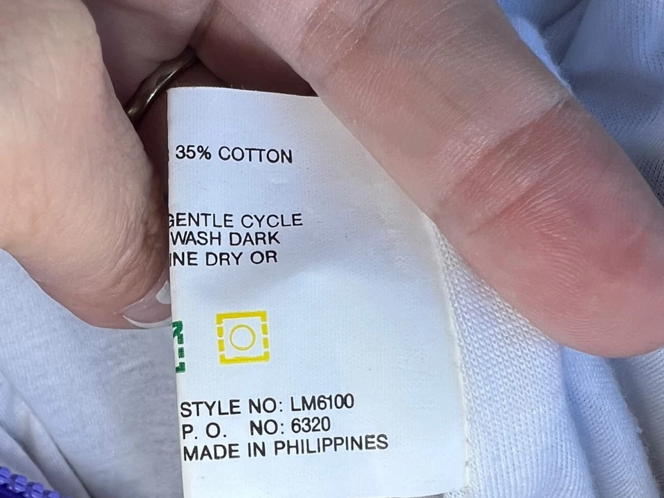 Chaqueta cortavientos para mujer Pacific Trail cremallera completa 100 % nailon púrpura talla grande Foto 4 de 4