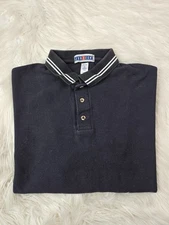 Jerzees Black Men's Short Sleeve Polo Shirt Size (XL) Cotton 