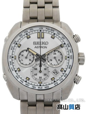 SEIKO Astron Origin SBXY025 Silver Case Size 41mm Men's Used Watch #51126
