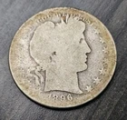 1896-S Barber Half Dollar Silver Coin