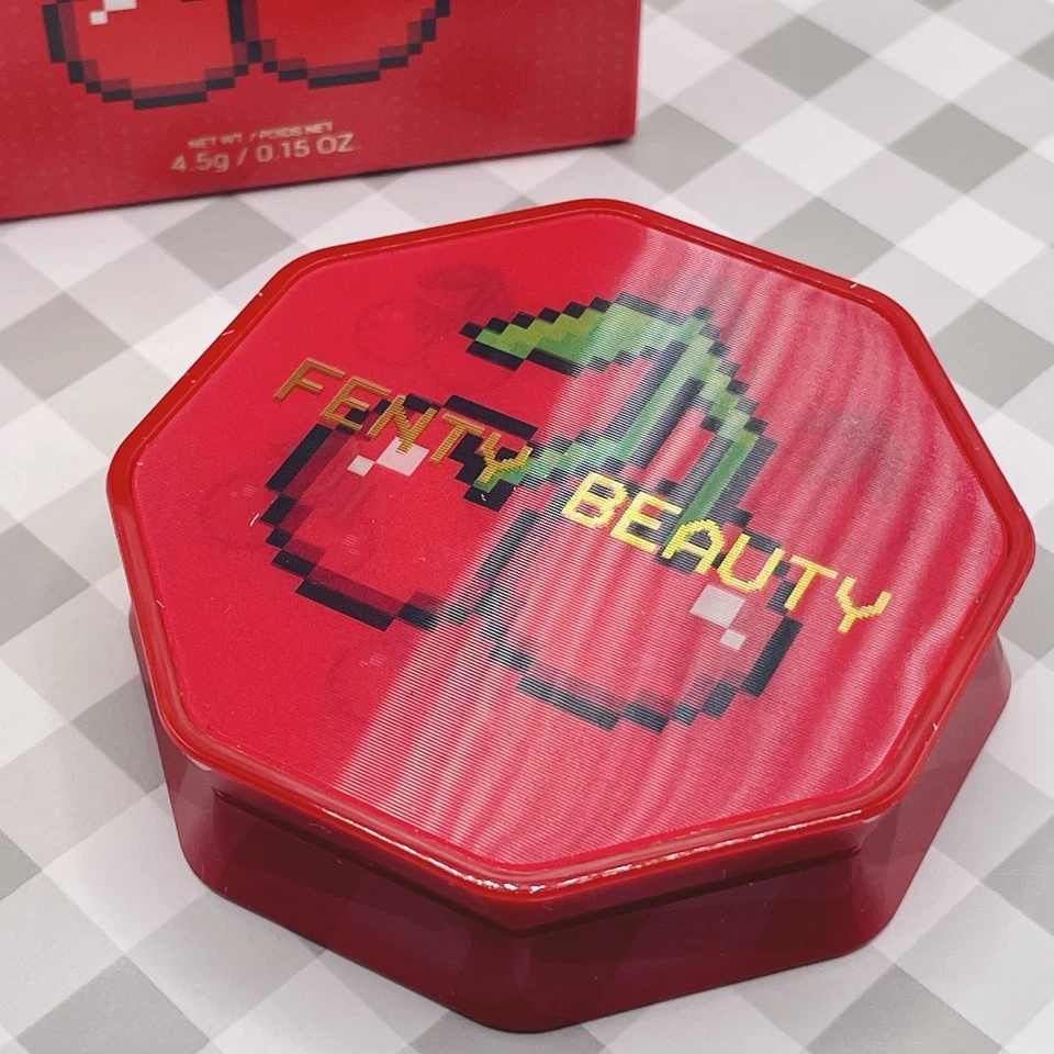 Fenty Beauty Hot Cheeks Velour Blushlighter Cherry Pie’d LtdEd ••NEW IN BOX••🎁 - Image 4 of 4