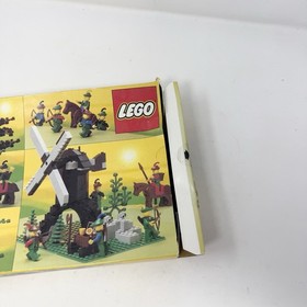 LEGO 6066 Camouflaged Outpost ONLY BOX OVP Forestman Castle Vintage Ritter Burg