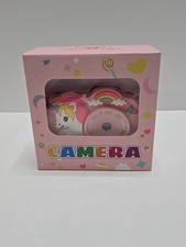 Unicorn Themed Kid's Digital Full HD 1080p Camera New Open Box Pink