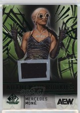 2025 SP Game Used AEW Authentic Rookies Memorabilia Relic Mercedes Mone #98 RC