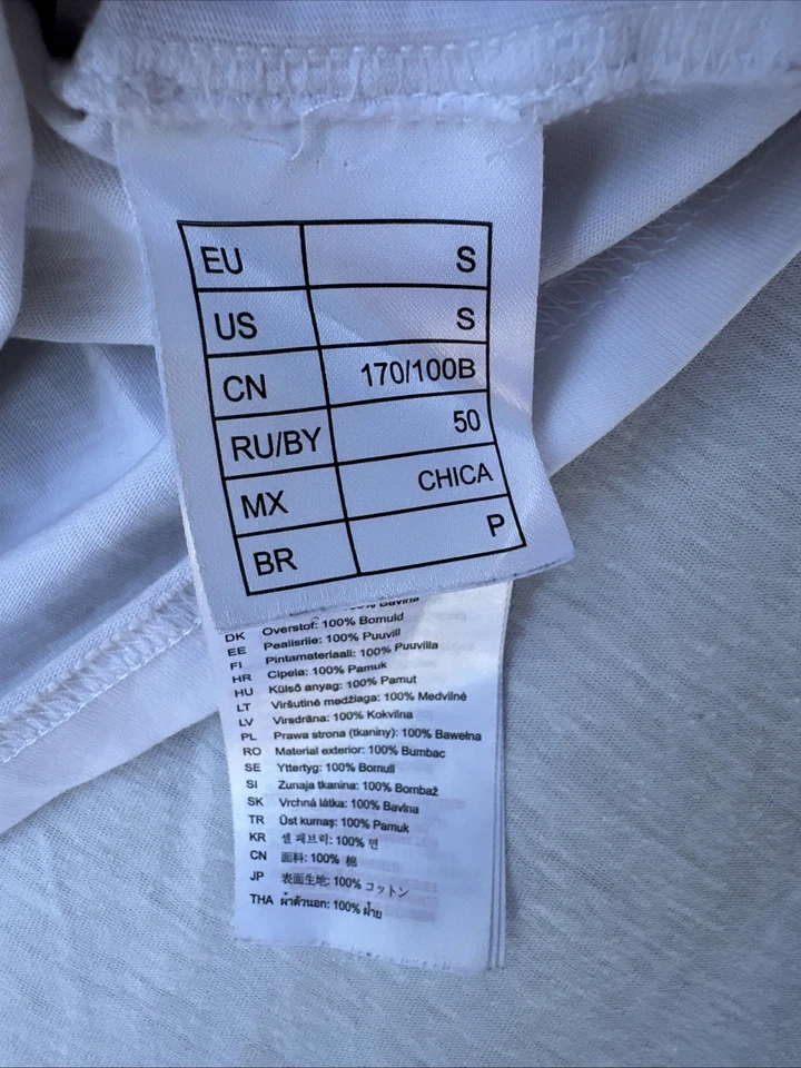 Camiseta BMW Original lM1 LOGOTIPO Branca Fabricada em Portugal Tamanho Pequeno - Imagem 3 de 4