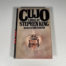 CUJO by Stephen King ~ 1981 Viking Hardcover, 1st Edition $13.95 Printing