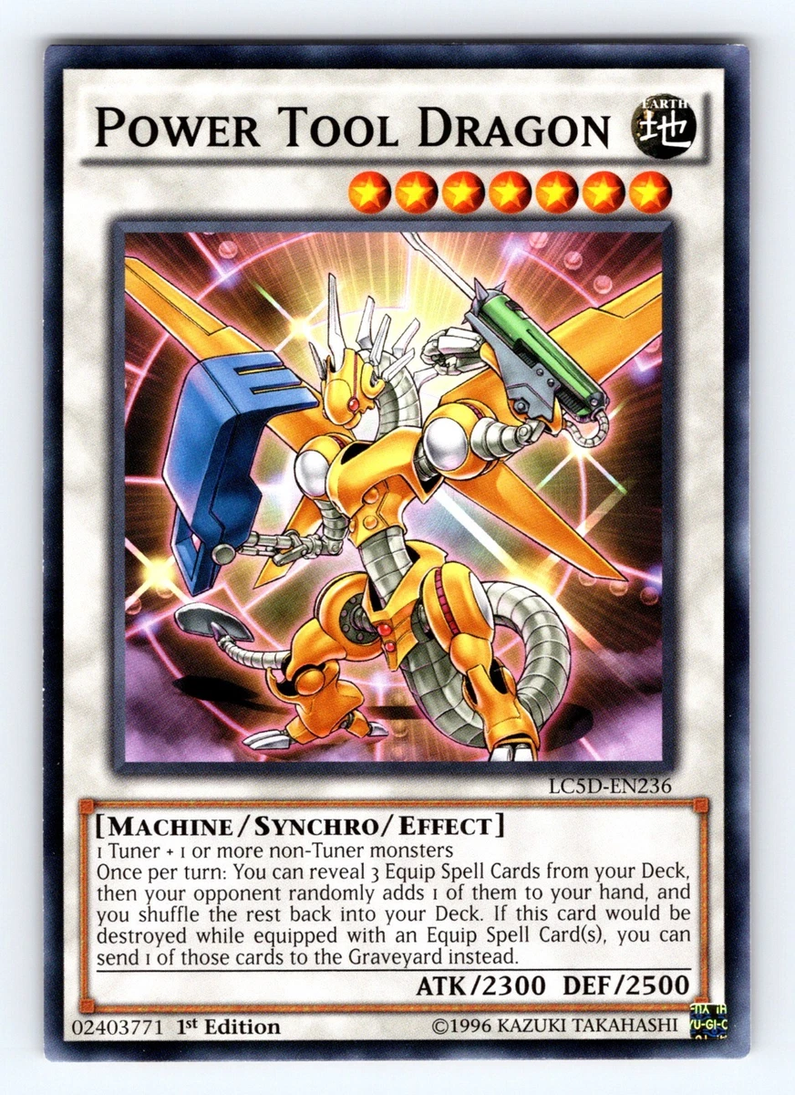 25+ Power Tool Dragon Yu-Gi-Oh! TCG Individual Trading Card Games