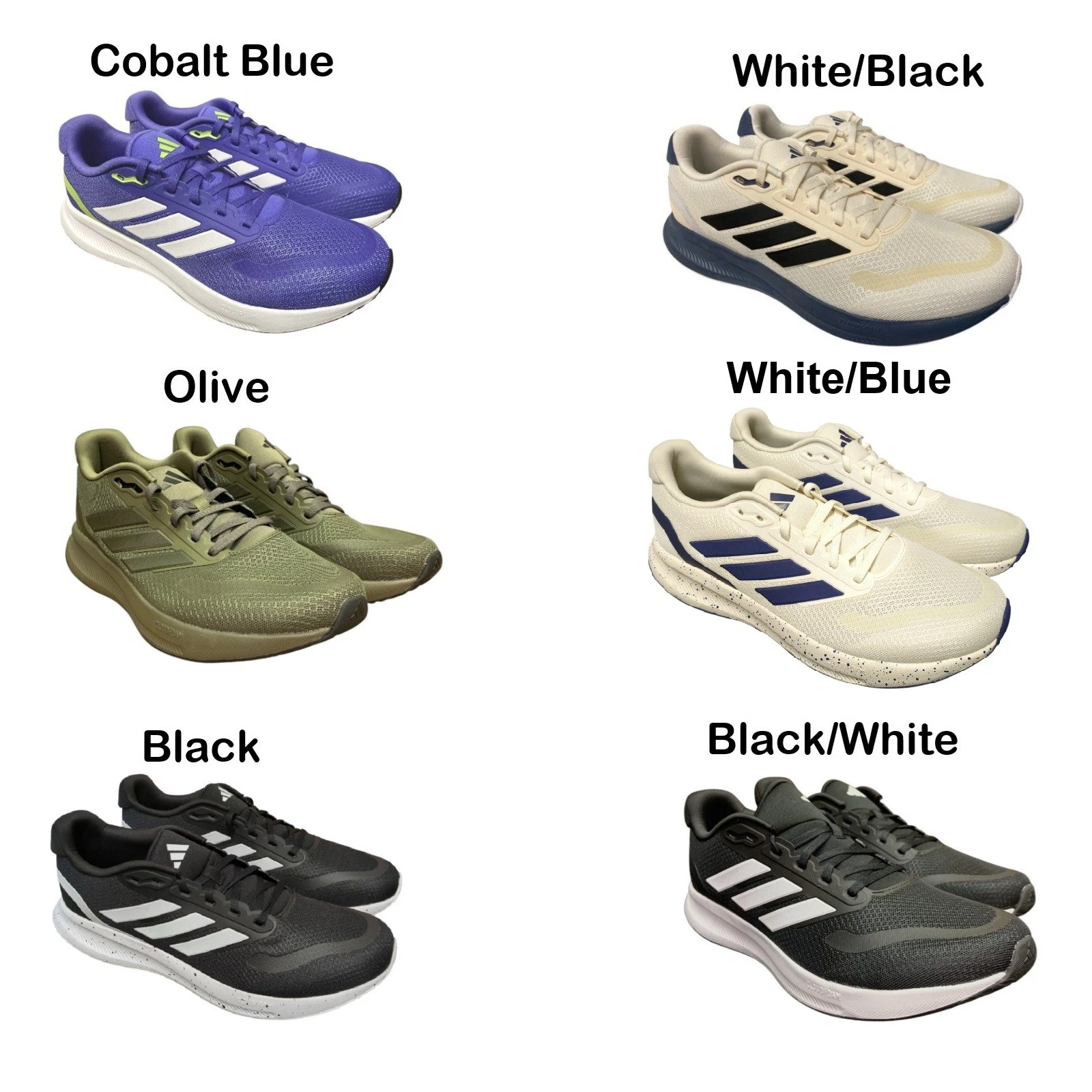Adidas Men's RunFalcon 5 Lightweight Breathable Mesh Running Shoe