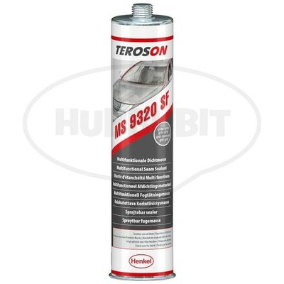 Teroson MS 9320 SF Grey Sprayable Seam Sealer 310ml - 1/EA