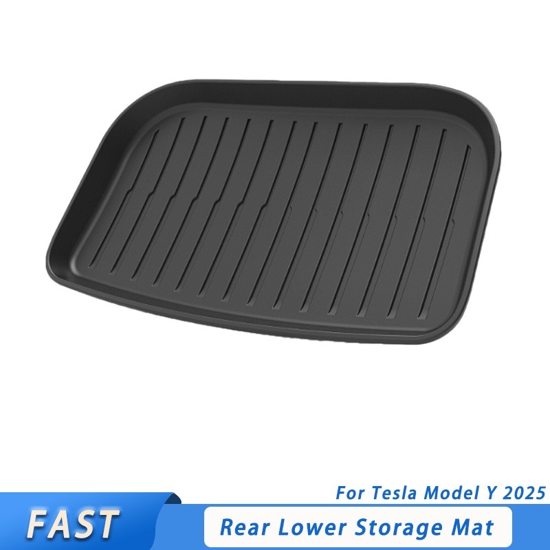 Waterproof Rear Lower Truck Mat For Tesla Model Y Juniper 2025+ Storage Pad 3D