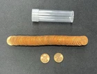 1955 D  Lincoln Wheat Cent Uncirculated (BU) ~ Red Cent Roll Tube (50)