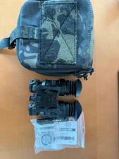 EOTech BinoNV White Phosphor Night Vision Binoculars w/ Wilcox G24 Helmet Mount