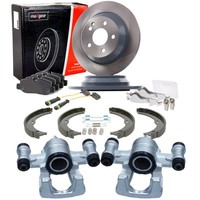 Maxgear Bremsscheiben 300Mm BeläGe Bremsbacken Bremssattel Satz Hinten FüR W447
