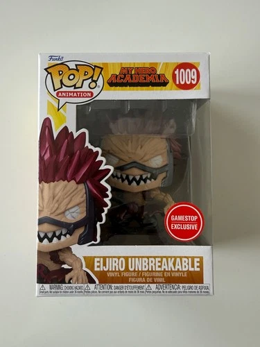 Funko Pop! My Hero Academia Metallic Eijiro Unbreakable Gamestop Exclusive