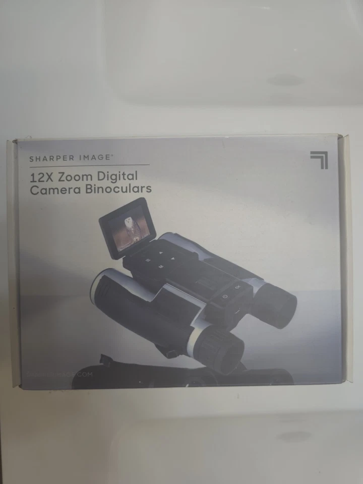 Sharper Image Professional 12X Zoom Digital Camera Binoculars (New, Open Box) - Image 3 of 3
