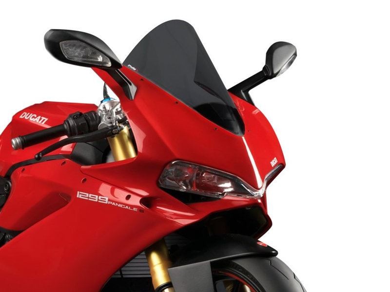 Puig Dark Smoke R-Racer Screen Ducati 959 Panigale 2016-2019