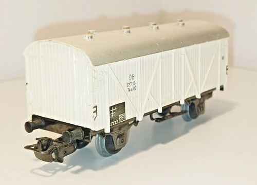 🚂   Märklin 307/1  4508 🥇 H0 Kühlwagen  weiß Bausatz  🌈🚂 | Zustand: Gebraucht