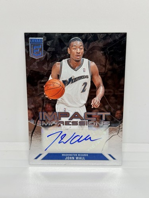 #ad JOHN WALL Auto 2023 24 Donruss Elite Impact Impressions Wizards #II JWA $29.95