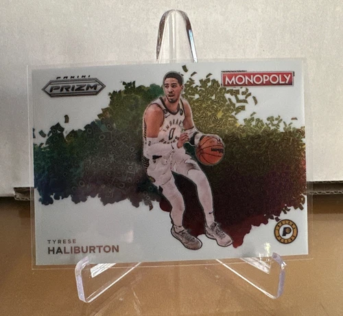Tyrese Haliburton – MB-13 – 2023-24 Panini Prizm Monopoly Money Blast