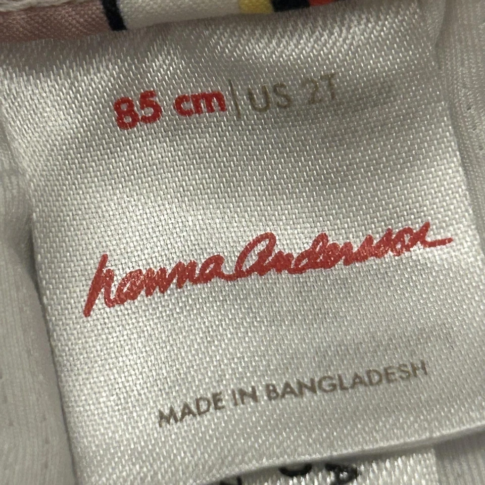 2 x Bañadores Hanna Anderson Niños 2T Blanco Tabla de Surf Estampado Malla Forrados Bolsillos Foto 4 de 4