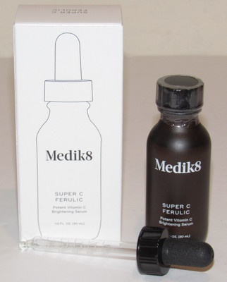 Medik8 Super C Ferulic Vitamin C Brightening Serum 1 Oz 30 mL Full Size NIB