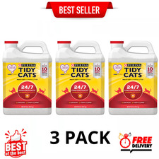 Purina Tidy Cats 24/7 Performance Clumping Cat Litter 20 lb Jug, 3 Pack