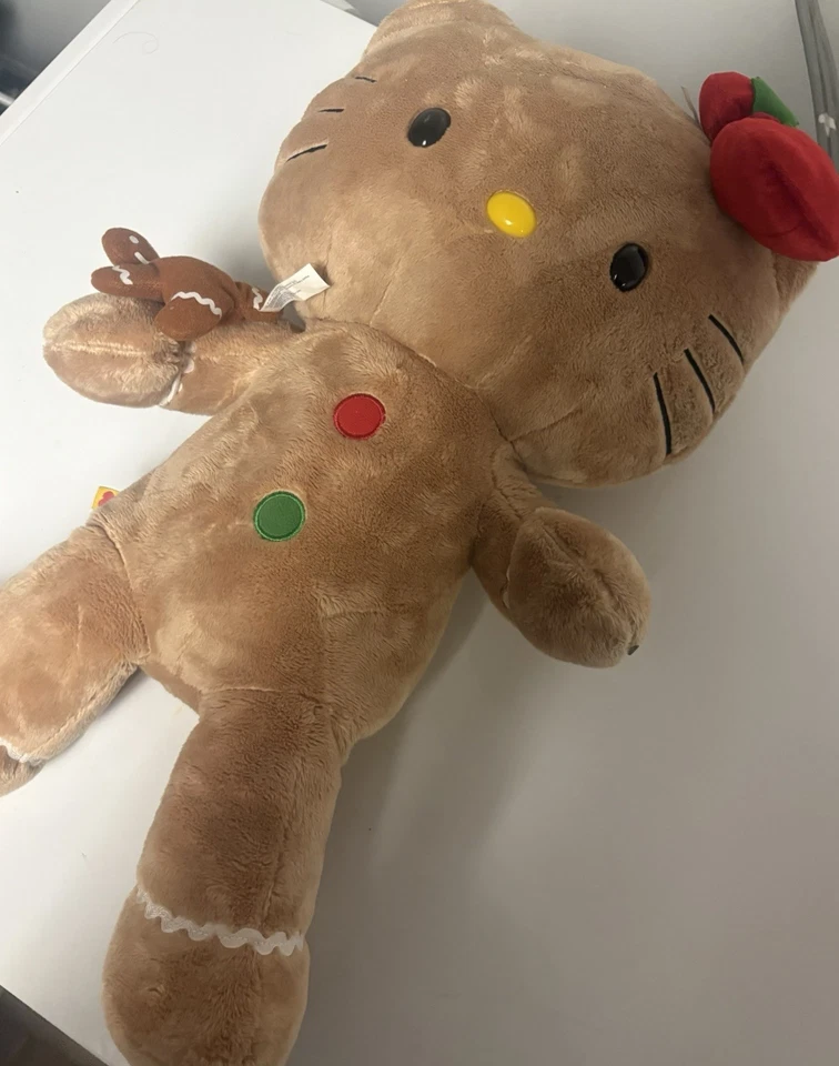 Hello Kitty 18" Ginger Bread Build-A-Bear 2012 Christmas Edition/w Accessorie - Image 2 of 4