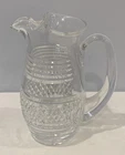 Vintage Waterford Crystal Martini Pitcher 7-1/2" Tall Castletown Pattern Ireland