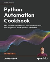 Python Automation Cookbook - Third Edition Jaime Buelta Taschenbuch Englisch