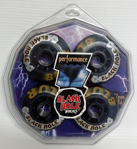 4 New ROLLERBLADE Performance Skate Wheels, 77mm Black Hole BLUR 78A 82000330 4 New ROLLERBLADE Performance Skate Wheels, 77mm Black Hole BLUR 78A 82000330