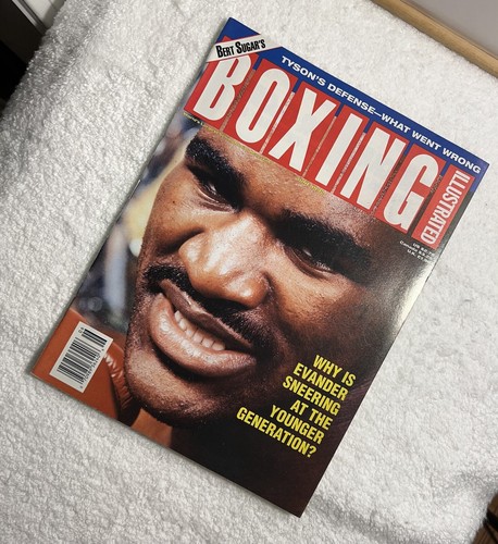 BOXING ILLUSTRATED JUNE 1992 HOLYFIELD COVER NEWSSTAND EDITION - Imagen 21 de 24