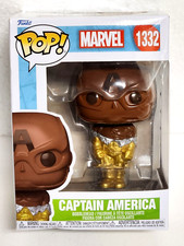 Funko POP! Figura Vinilo Marvel: Capitán América Chocolate 1332
