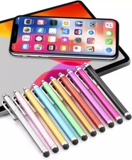 40Pcs Capacitive Touch Screen Stylus Pen Universal For iPhone Pad Samsung Tablet