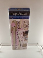 Westrim Crafts VINTAGE Page Accents Scrapbooking Frames Borders Tags 300 pc