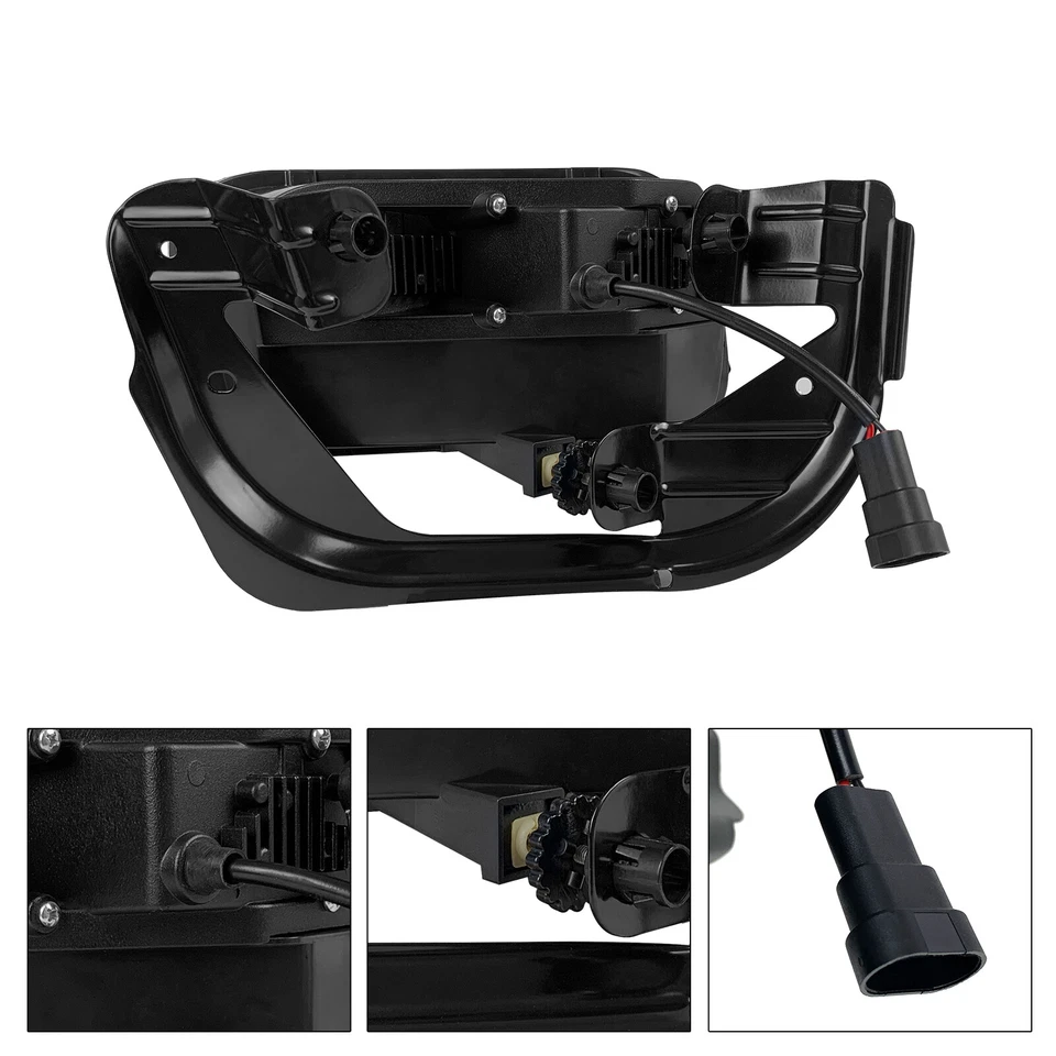 Luces antiniebla LED luces de parachoques delanteras para Dodge Ram 1500 2500 3500 2009-2018 Foto 4 de 4