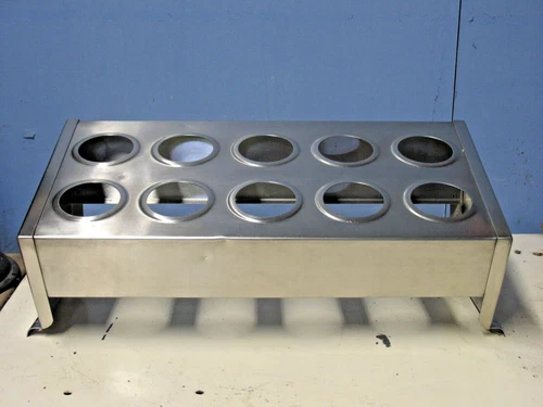 10 Hole Flatware Holder Commercial Stainless Steel Restaurant Catering Equipment