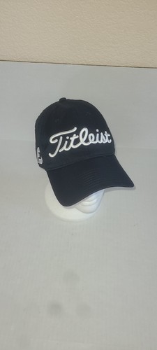 Titleist Pro V1 Hat Adjustable Strapback White On Blue