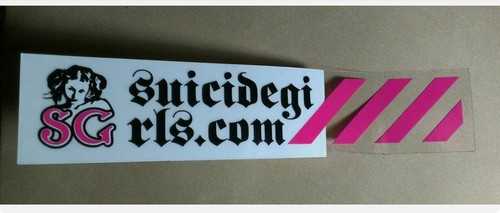 SUICIDE GIRLS Sexy Risque Women Bundle Sticker Lot of 4 pcs - Picture 3 of 5