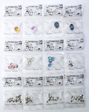 NEW - Lot of 12 Packages / CREAT YOUR STYLE Variety 116cnt Swarovski Crystals