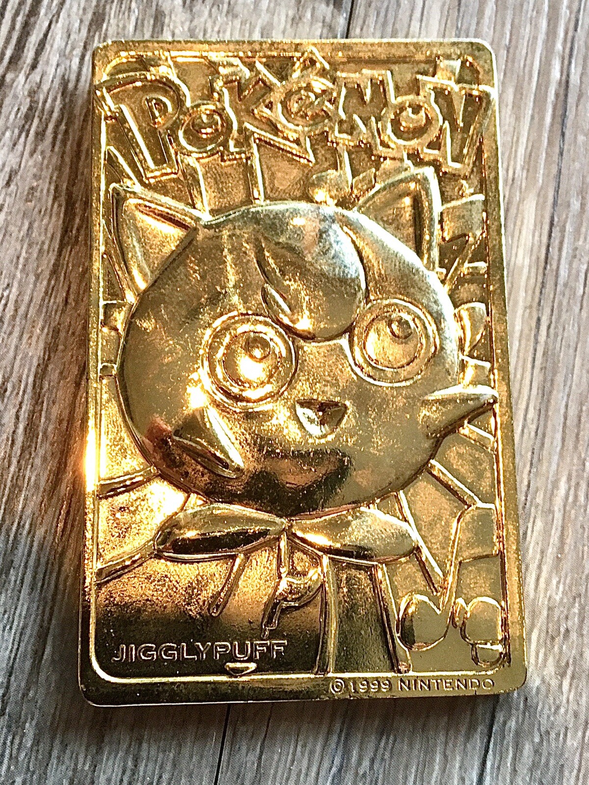 Vintage 1999 23k Gold Plated JigglyPuff Pok mon Card Rare EBay vintage-1999-23k-gold-plated-jigglypuff-pok-mon-card-rare-ebay