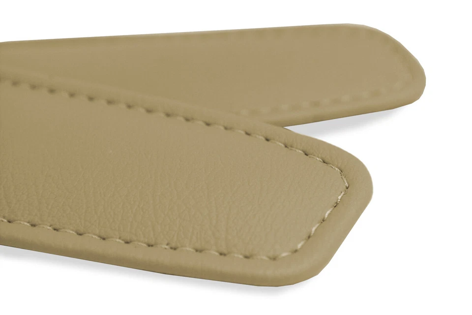 Apoio de braço painel porta reparo capa couro para Jeep Grand Cherokee 1999-2004 bege - Imagem 4 de 4